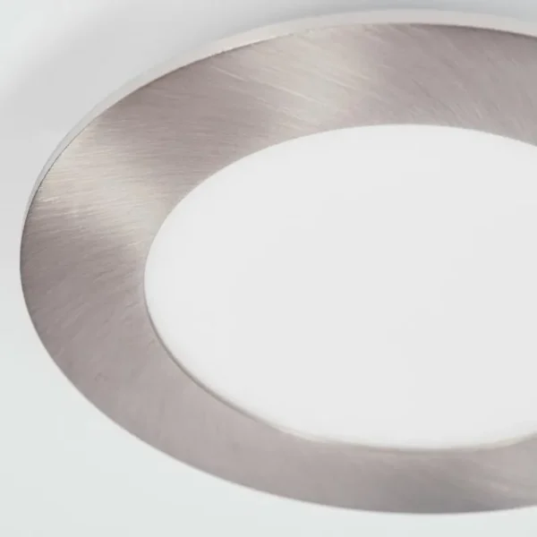 hofstein Spot encastrable Finsrud LED Nickel mat, 1 lumière* Lampes Modernes