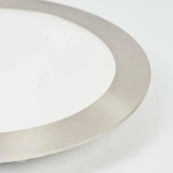 hofstein Spot encastrable Finsrud LED Nickel mat, 1 lumière* Lampes Modernes