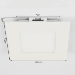hofstein Spot encastrable Finsrud LED Blanc, 1 lumière* Lampes Modernes