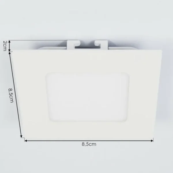 hofstein Spot encastrable Finsrud LED Blanc, 1 lumière* Lampes Modernes