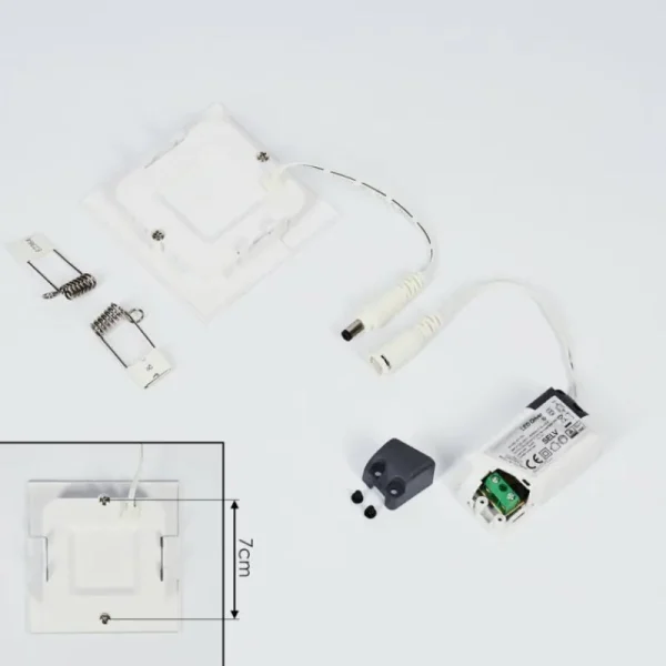 hofstein Spot encastrable Finsrud LED Blanc, 1 lumière* Lampes Modernes