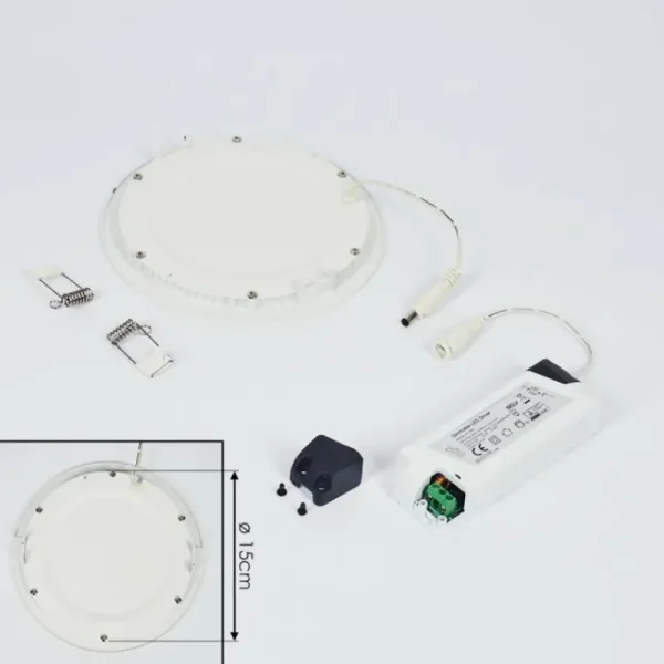 hofstein Spot encastrable Finsrud LED Blanc, 1 lumière* Lampes Modernes