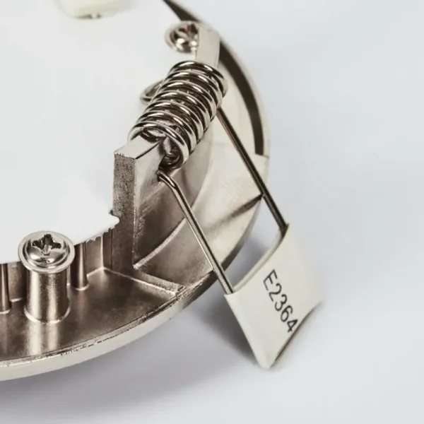 hofstein Spot encastrable Finsrud LED Nickel mat, 1 lumière* Lampes Modernes