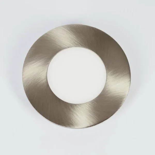 hofstein Spot encastrable Finsrud LED Nickel mat, 1 lumière* Lampes Modernes