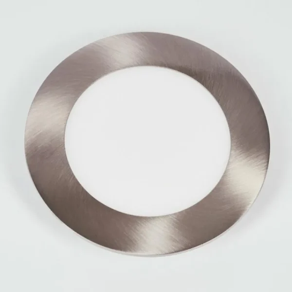 hofstein Spot encastrable Finsrud LED Nickel mat, 1 lumière* Lampes Modernes