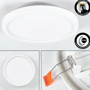 hofstein Spot encastrable Pawcatuck LED Blanc, 1 lumière* Lampes Modernes