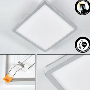 hofstein Spot encastrable Pawcatuck LED Chrome, Blanc, 1 lumière* Lampes Modernes