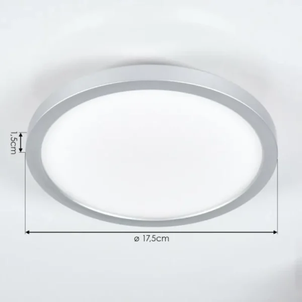 hofstein Spot encastrable Pawcatuck LED Chrome, Blanc, 1 lumière* Lampes Modernes