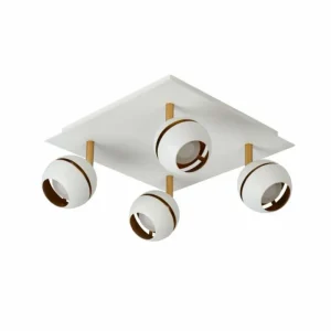 Luminaires Lucide Spot Lucide BINARI LED Blanc, 1 lumière* Lampes En Verre