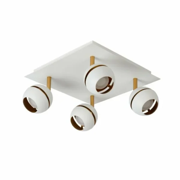 Luminaires Lucide Spot Lucide BINARI LED Blanc, 1 lumière* Lampes En Verre