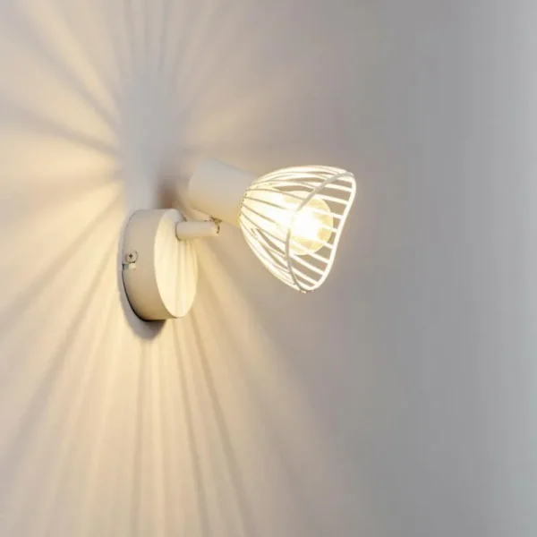 hofstein Spot mural Holbol Blanc, 1 lumière* Lampes Modernes