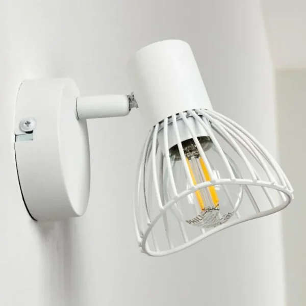 hofstein Spot mural Holbol Blanc, 1 lumière* Lampes Modernes