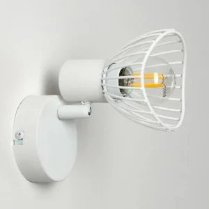 hofstein Spot mural Holbol Blanc, 1 lumière* Lampes Modernes