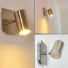 hofstein Spot mural Zuoz Nickel mat, 1 lumière* Lampes Modernes