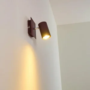 hofstein Spot mural Zuoz Rouille, 1 lumière* Lampes Modernes