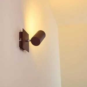 hofstein Spot mural Zuoz Rouille, 1 lumière* Lampes Modernes