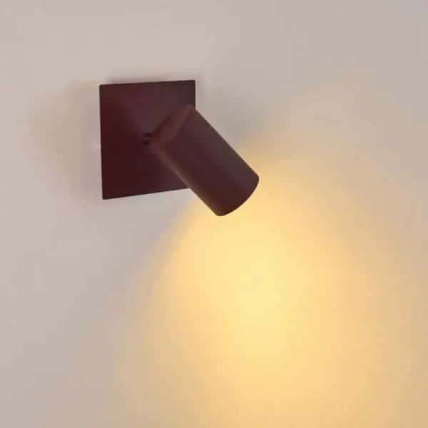 hofstein Spot mural Zuoz Rouille, 1 lumière* Lampes Modernes