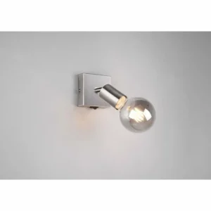 Luminaires Reality Spot Reality Vannes Nickel mat, 1 lumière* Lampes En Verre