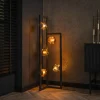 hofstein Stellar Lampadaire Anthracite, 5 lumières* Lampes En Verre