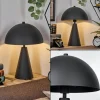 hofstein Style champignon Nor Lampe à poser Noir, 1 lumière* Lampes Modernes