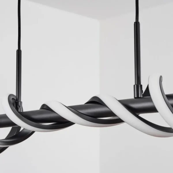 hofstein Suspension Alvarim LED Noir, 1 lumière* Lampes Modernes