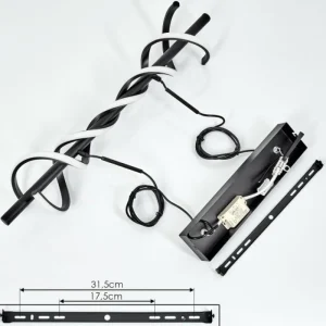 hofstein Suspension Alvarim LED Noir, 1 lumière* Lampes Modernes