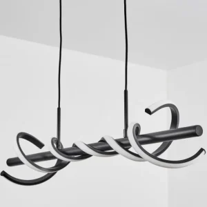 hofstein Suspension Alvarim LED Noir, 1 lumière* Lampes Modernes