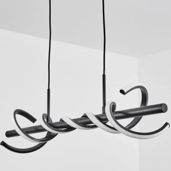 hofstein Suspension Alvarim LED Noir, 1 lumière* Lampes Modernes