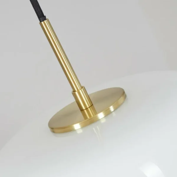 hofstein Suspension Banhos Laiton, 1 lumière* Lampes En Verre