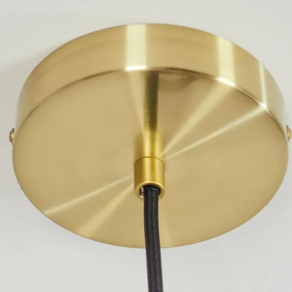 hofstein Suspension Banhos Laiton, 1 lumière* Lampes En Verre