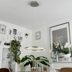 hofstein Suspension Barril LED Aluminium, 1 lumière* Lampes Modernes