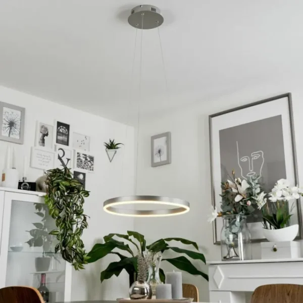 hofstein Suspension Barril LED Aluminium, 1 lumière* Lampes Modernes
