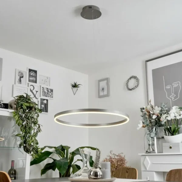hofstein Suspension Barril LED Aluminium, 1 lumière* Lampes Modernes