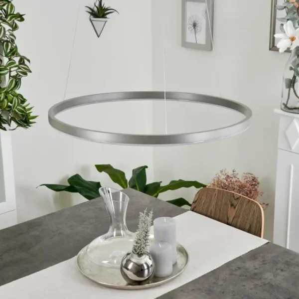 hofstein Suspension Barril LED Aluminium, 1 lumière* Lampes Modernes