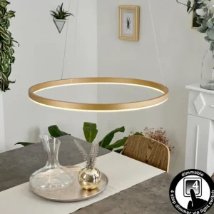 hofstein Suspension Barril LED Laiton, 1 lumière* Lampes Modernes