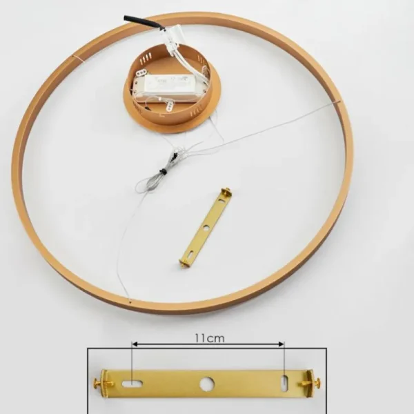 hofstein Suspension Barril LED Laiton, 1 lumière* Lampes Modernes