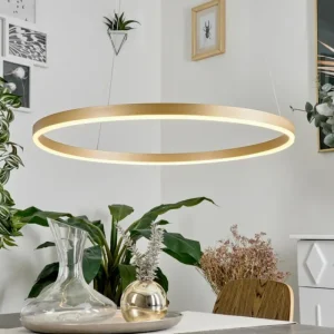 hofstein Suspension Barril LED Laiton, 1 lumière* Lampes Modernes