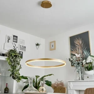 hofstein Suspension Barril LED Laiton, 1 lumière* Lampes Modernes