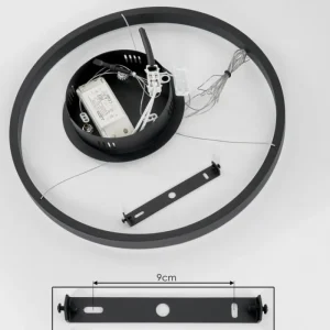 hofstein Suspension Barril LED Noir, 1 lumière* Lampes Modernes