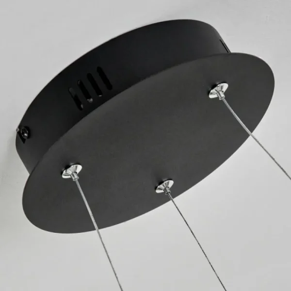 hofstein Suspension Barril LED Noir, 1 lumière* Lampes Modernes