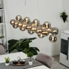 hofstein Suspension Cerrillos Chrome, 25 lumières* Lampes Modernes