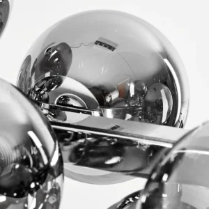 hofstein Suspension Cerrillos Chrome, 25 lumières* Lampes Modernes