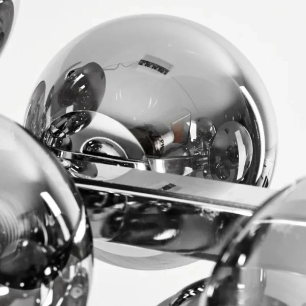 hofstein Suspension Cerrillos Chrome, 25 lumières* Lampes Modernes