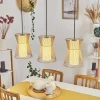 hofstein Suspension Chaca Or, 3 lumières* Lampes En Verre
