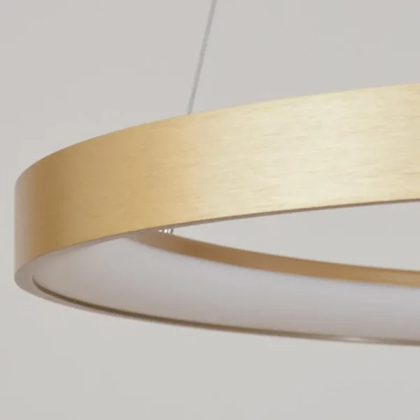 hofstein Suspension Charata LED Laiton, 1 lumière* Lampes Modernes