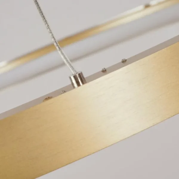 hofstein Suspension Charata LED Laiton, 1 lumière* Lampes Modernes