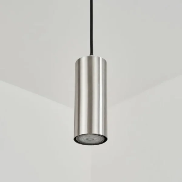 hofstein Suspension Javel Nickel mat, 1 lumière* Lampes Modernes