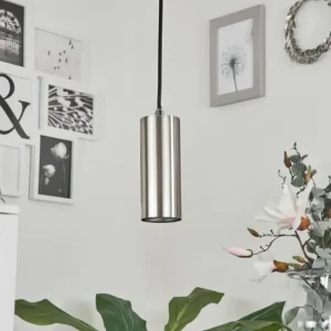 hofstein Suspension Javel Nickel mat, 1 lumière* Lampes Modernes