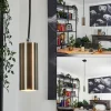 hofstein Suspension Javel Noir, 1 lumière* Lampes Modernes