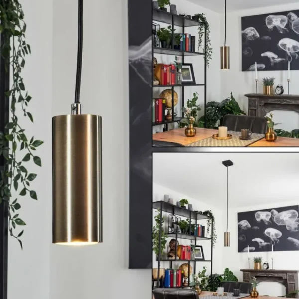 hofstein Suspension Javel Noir, 1 lumière* Lampes Modernes